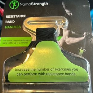 Nama Strength Resistance Band Handles for Pull up Assist and Loop Exercise bands